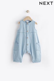 Denim Baby Jumpsuit (0mths-2yrs) (384239) | HK$105 - HK$122
