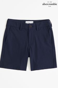 Abercrombie & Fitch Blue Chinos Shorts (384742) | $46