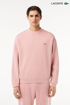 Lacoste Relaxed Fit Tonal Logo Jersey Sweatshirt (385091) | SGD 281