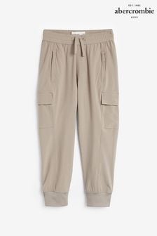 Abercrombie & Fitch Grey Utility Performance Joggers (385550) | $116