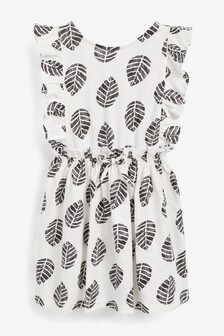 Robe en jersey à volants (3-16 ans)