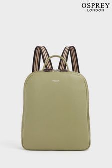 Osprey London The Chiswick Green Leather Backpack (386290) | kr2 750