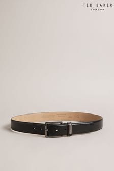 Ted Baker Black Wizerd Double Keeper Leather Belt (386555) | kr920