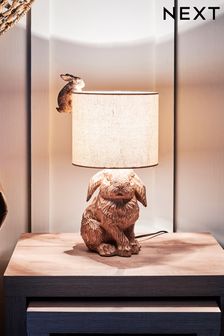 Bronze Rosie And Ronnie Table Lamp (387203) | €55