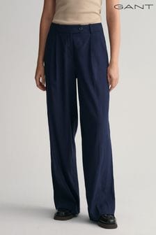 GANT Wide Stretch Linen Trousers (387991) | €134