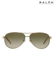 Ralph By Ralph Lauren Gold Sunglasses (389415) | kr1 760