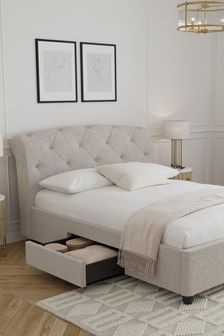 Hartford Two Drawer Upholstered Bed (390476) | €975 - €1,225