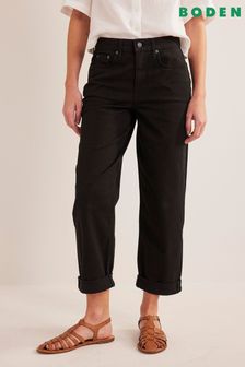 Boden Black Mid Rise Tapered Jeans (391646) | 57 €