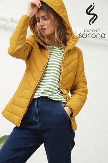 Veste DuPont™ Sorona® imperméable à capuche avec isolation 