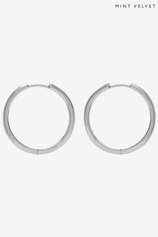 Mint Velvet Silver Plated Hoop Earrings (391982) | €56