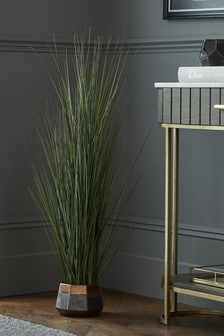 Bronze Artificial Grass Plant In Pot (392823) | 102 €