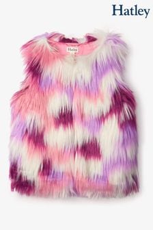 Hatley Pink Fluffy Faux Fur Sleeveless Top (394063) | €34