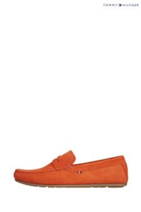 Tommy Hilfiger Orange Casual Suede Driver Shoes (395199) | 188 €