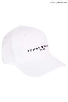 Tommy Hilfiger White TH Established Cap (395405) | $66