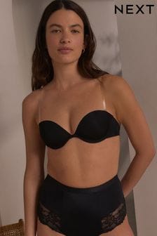 Black Clear Back Smoothing Strapless Bra (396118) | $24