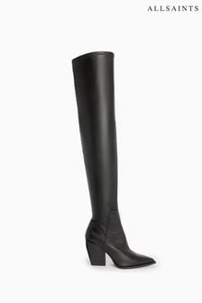 AllSaints Black Lara Boots (396289) | $598