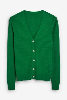 Jewel Button Cardigan