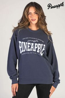 Pineapple Blue Womens Logo Sweatshirt (396766) | kr389
