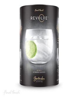 Jeray Clear Final Touch Set of 2 Revolve Cocktail Glass (396941) | €40