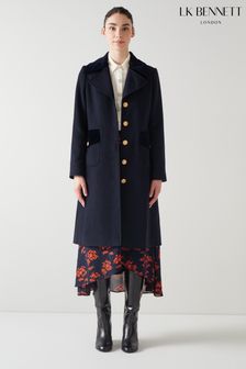 Lk bennett aster coat top