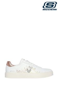 Skechers White Eden Lx Gleaming Hearts Trainers (397719) | ₪ 397