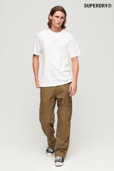 Superdry White Code Surplus Logo T-Shirt (397830) | $43