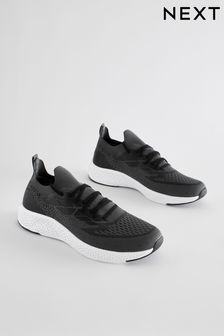 Grey Knitted Trainers (398761) | KRW62,100
