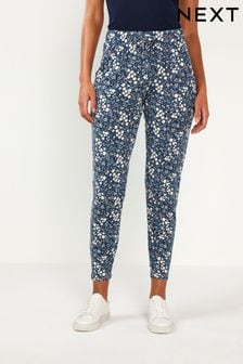 Blue Floral Jersey Joggers (399084) | €31