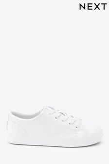 White Lace-Up Shoes (399756) | $56 - $76