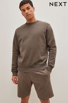 Brown Crew Sweatshirt (3CE948) | kr301