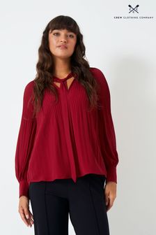 Crew Clothing Company Red Wine Blouse (400267) | DKK297