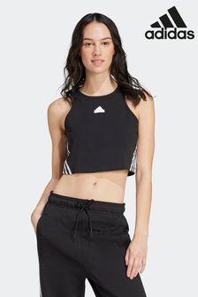 أسود - رداء علوي قصير أشرطة 3 Future Icon من Adidas Sportswear (401470) | 12 ر.ع