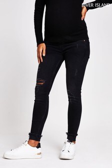Jean de maternité River Island Amelie noir