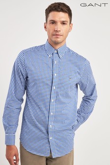 Gant srajca običajnega kroja z vzorcem gingham Broadcloth (402408) | €51
