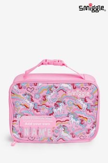 Smiggle Pink Wild Side Square Attach Id Lunch Box (402475) | €24