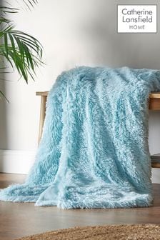 Catherine Lansfield Blue So Soft Cuddly Throw (403326) | €36