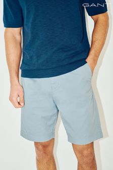 GANT Relaxed Organic Cotton Blend Twill Shorts (403574) | €114