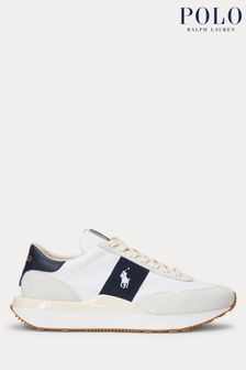 Polo Ralph Lauren Train 89 Suede & Oxford Trainer (403871) | TRY 4.420