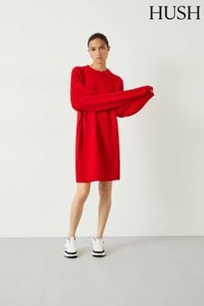 Hush Red Kenley Knitted Dress (403894) | kr1,545