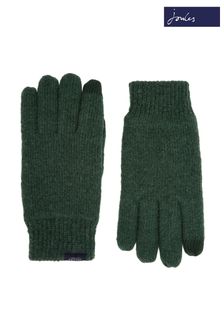 Joules Green Bamburgh Knitted Gloves (4046U4) | $25