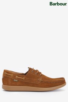 Barbour® Tan Brown Armada Boat Shoes (405656) | $281