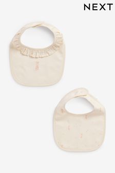Cream Ballet - Baby Bibs 2 Pack (405771) | kr100