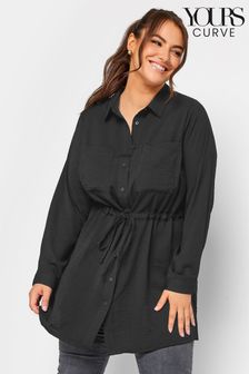 Black - Yours Curve Utility Tunic (405786) | kr530