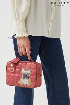 Radley London Small Red And Friends Ziptop Cross-Body Bag