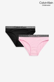 Calvin Klein Black Girls Underwears 2 Pack (405911) | KRW40,600 - KRW49,100