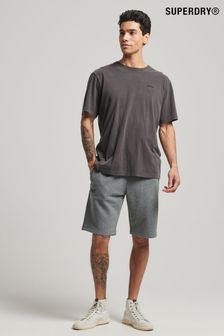 Grau - Superdry Jersey-Shorts mit Vintage-Logostickerei (406366) | 61 €