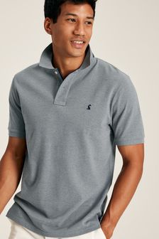 Joules Woody Grey Cotton Polo Shirt (407115) | $66