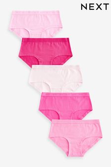 Розовый - Hipster Briefs 5 Pack (2-16yrs) (407129) | €14 - €20