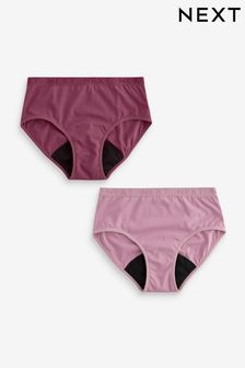 Purple Teen Light Flow Period Pants 2 Pack (7-16yrs) (407226) | €27 - €31