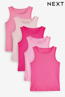 Bright Pink Vests 5 Pack (1.5-16yrs) (407246) | €14.50 - €20